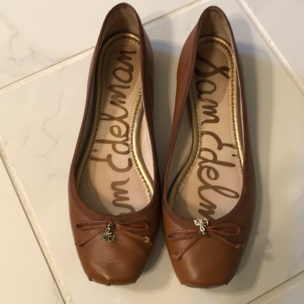 Sam Edelman Brown Ballet Flats